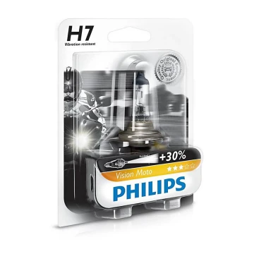Motor izzó Philips X-TREME VISION MOTO 12972PRBW H7 PX26d/55W/12V